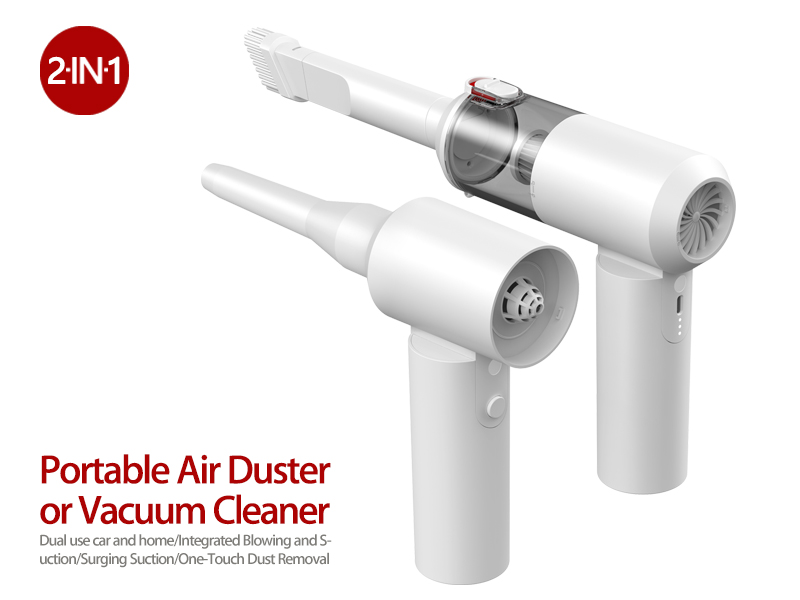 Portable Air Duster and Vacuum Cleaner 