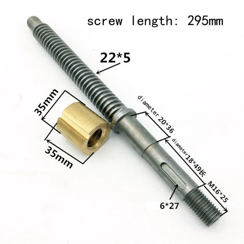 Universal lathe machine screw nut