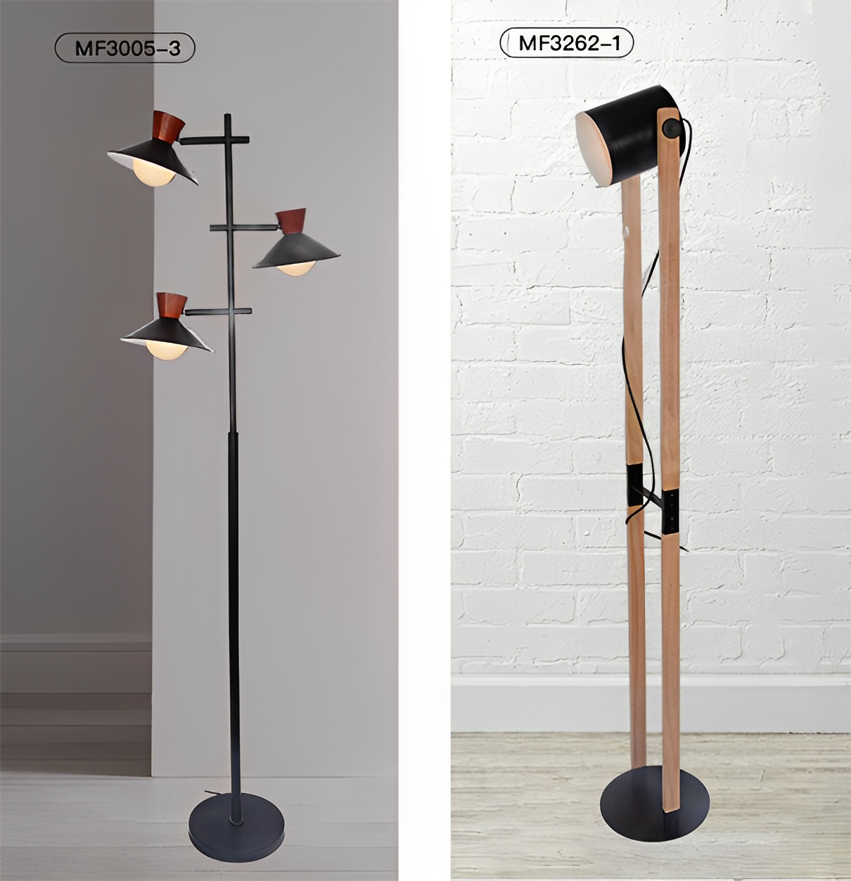 Custom Standing LED Floor Lamp For Living Room Home Decor