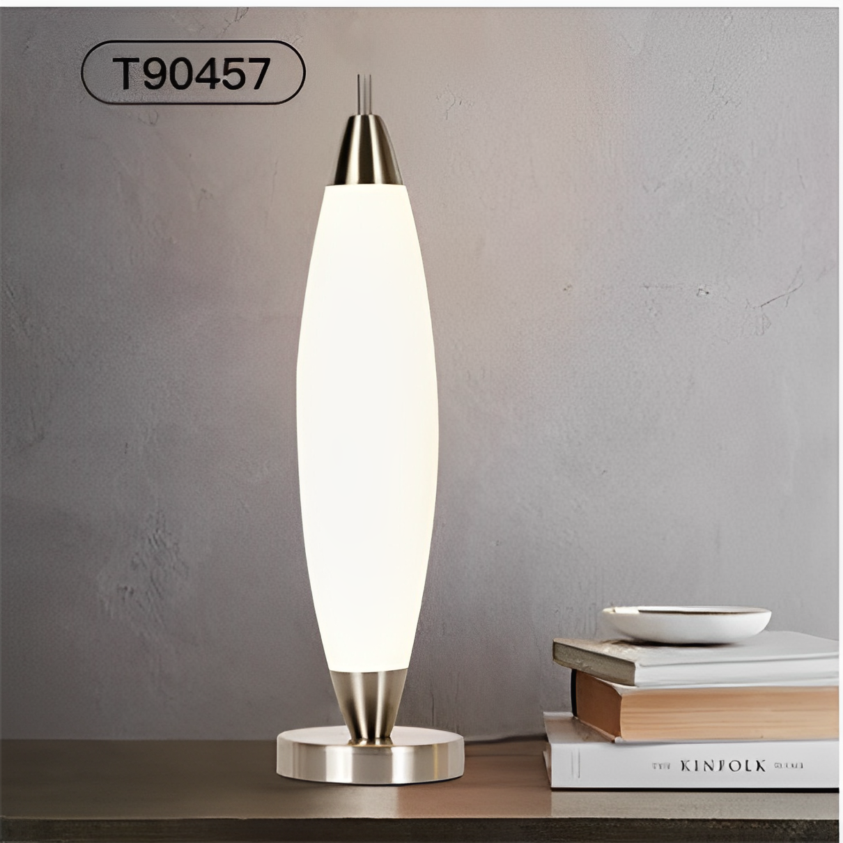metal and acryl indoor LED table lamp T90457(1)
