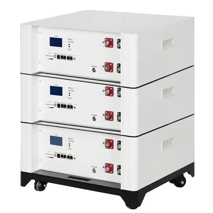 Factory DK-ESS 20.48KWh 15.36KWh 50A 51.2VDC 120-450V with lithium battery energy storage solar system
