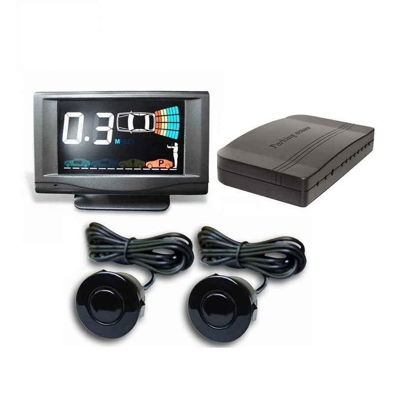  Front & rear Parking Sensor with 2/4/6/8 sensors with LCD display human voice alarm