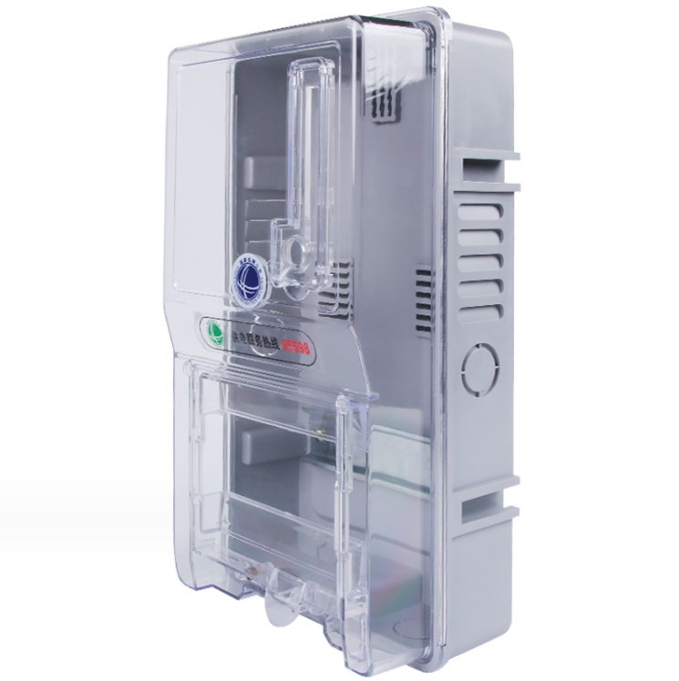 Outdoor single-phase transparent electricity meter box Energy metering box