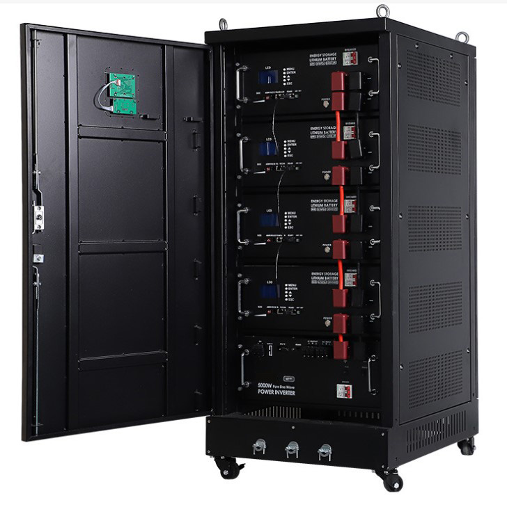 Best DK-ESS 20.48KWh 50A 51.2VDC commercial and industrial energy storage system Rack/Cabinet Energy Storage Lithium Battery