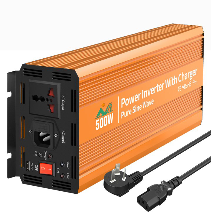 High grade SGPC 500W 1000W 2000W 3000W 4000W 5000W 12-48VDC 110/220VAC High frequency band charging pure sine wave inverter