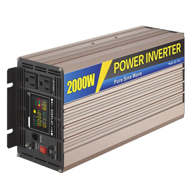 Save 10% SGPE-2000W 2kw Power Inverters DC AC off Grid Pure Sine Wave Inverter Charger Intelligent DC/AC power inverter