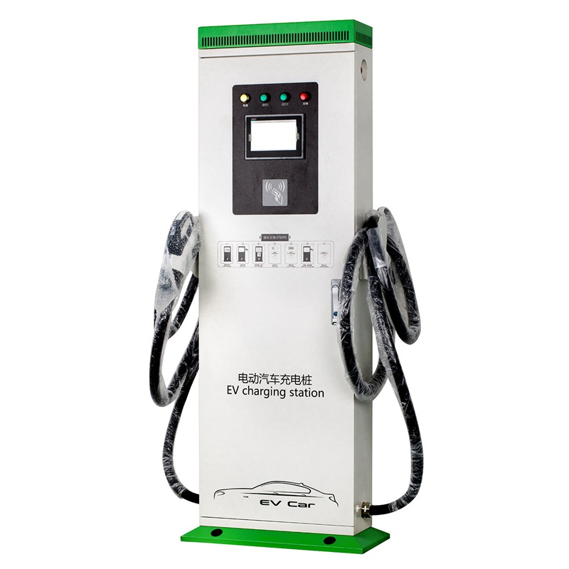 Multifunctional DC-45KW 60KW 80KW 60-107A 200-750V Integrated dual charging EV DC charging station