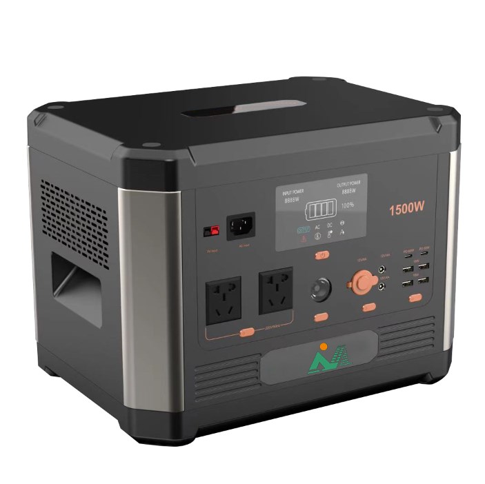 2023 New product launch DK-1500W 1536Wh 220V Portable lithium outdoor mobile power supply Portable Generator