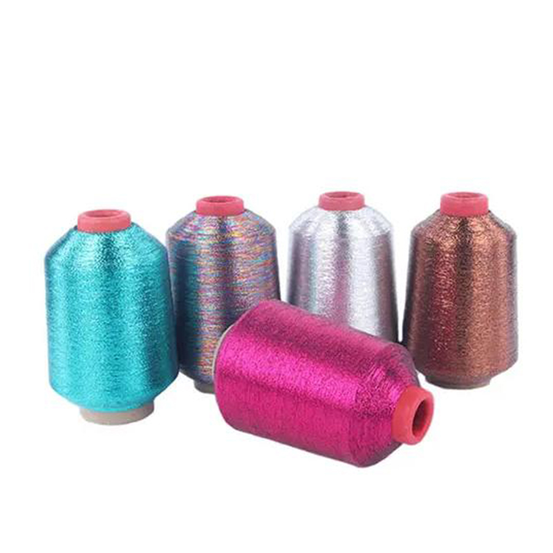  Attractive Color Metallic Shining Yarn Popular MX Type Lurex Yarn Metallic Yarn For Embroidery Sewing