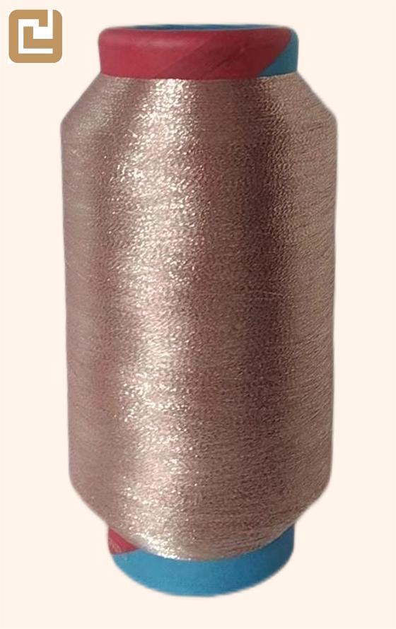 Wholesale Top-quality Super Soft Yarn Count 30D/40D New MH Type Metallic Thread For Knitting Underwear Metallic Yarn