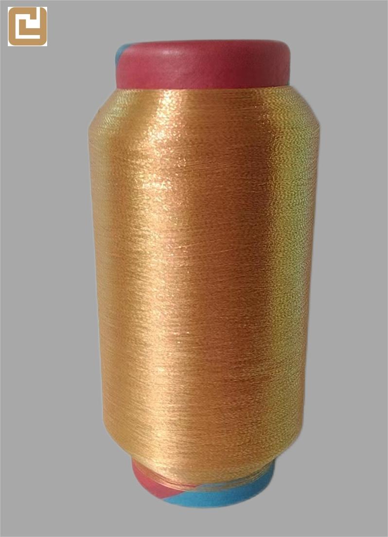 Wholesale Top-quality Super Soft Yarn Count 30D/40D New MH Type Metallic Thread For Knitting Underwear Metallic Yarn
