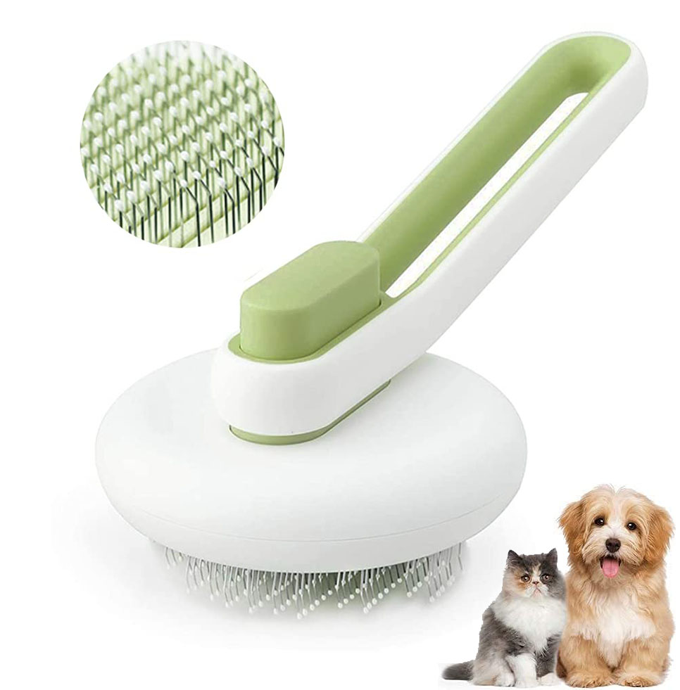  Customized Stainless Steel Pet Hair Remover Brush Tool