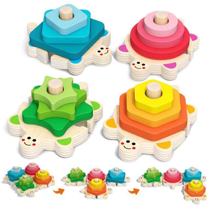 Educational Stacking Toys for Toddlers Preschool Learning