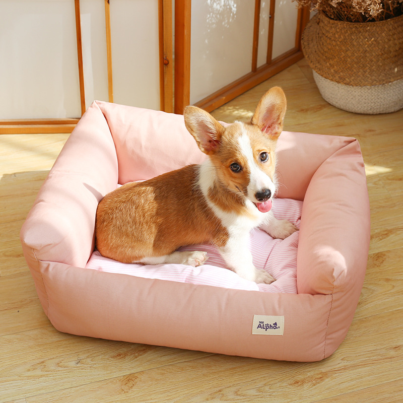 Luxury Cotton Soft Comfortable Orthopedic Dog Bed 