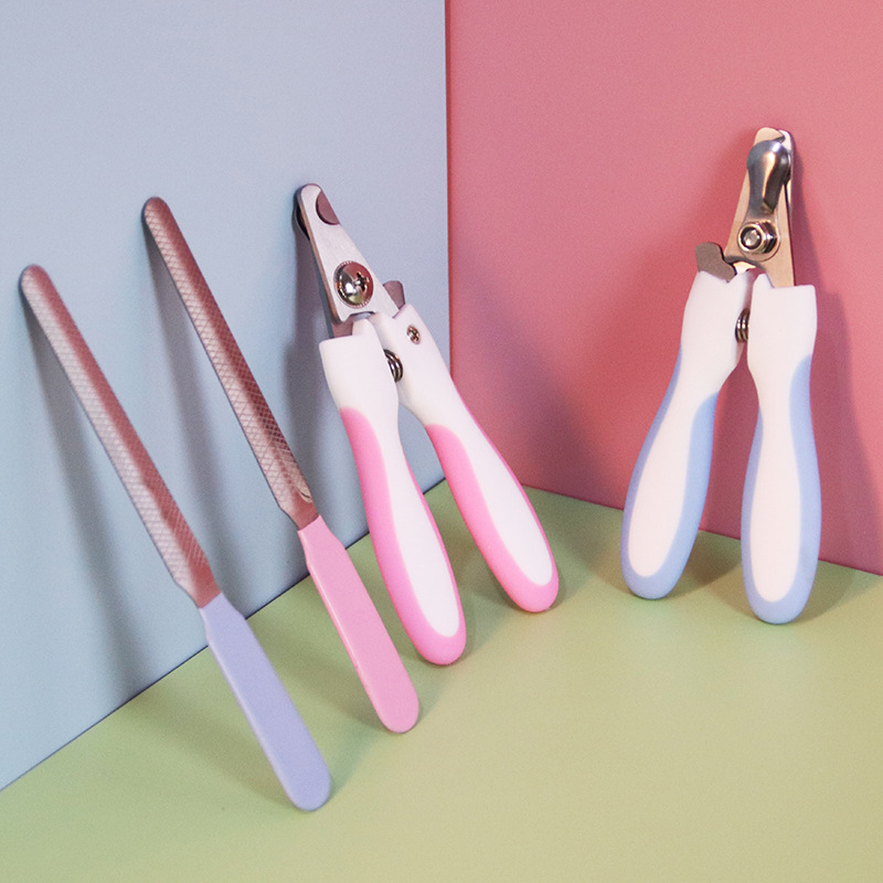 Wholesale Customized Safety Stainless Steel Pet Nail Clippers Set 