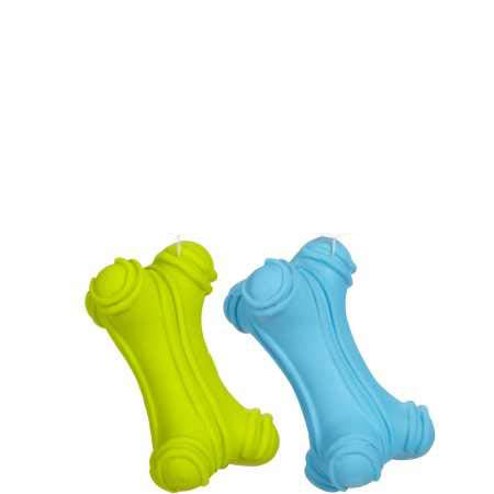 Bacon Scented Squeak Bone Dog Toy with multiple Sizes