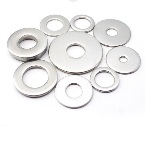 Various sizes of stainless steel washer 