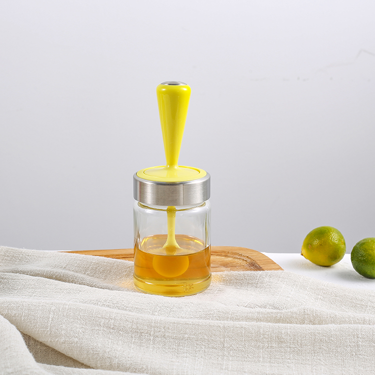 Breakfast Tools Honey Jam Glass Jars with Spoon
