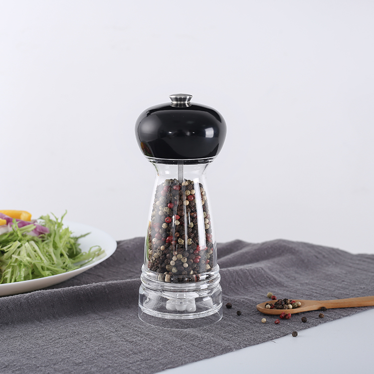 Classic 7-Inch Manual Salt and Pepper Grinder - A Vintage-Style Gift