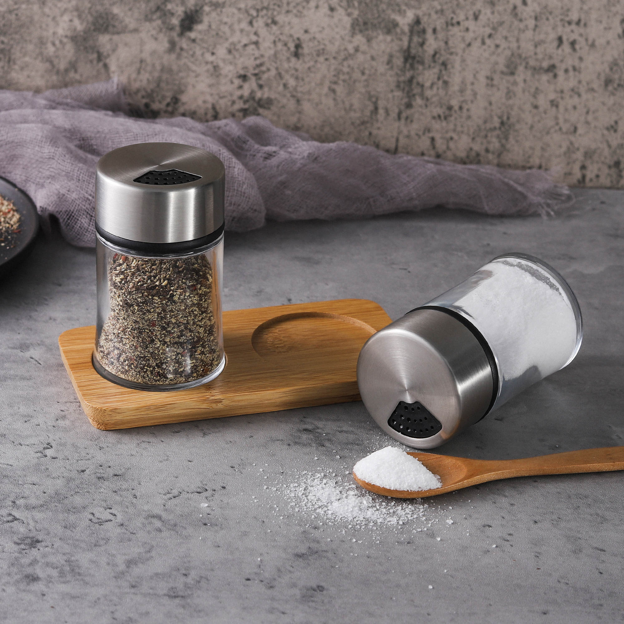Premium Manual Glass Spice Grinder Mill - Grind Your Spices to Perfection
