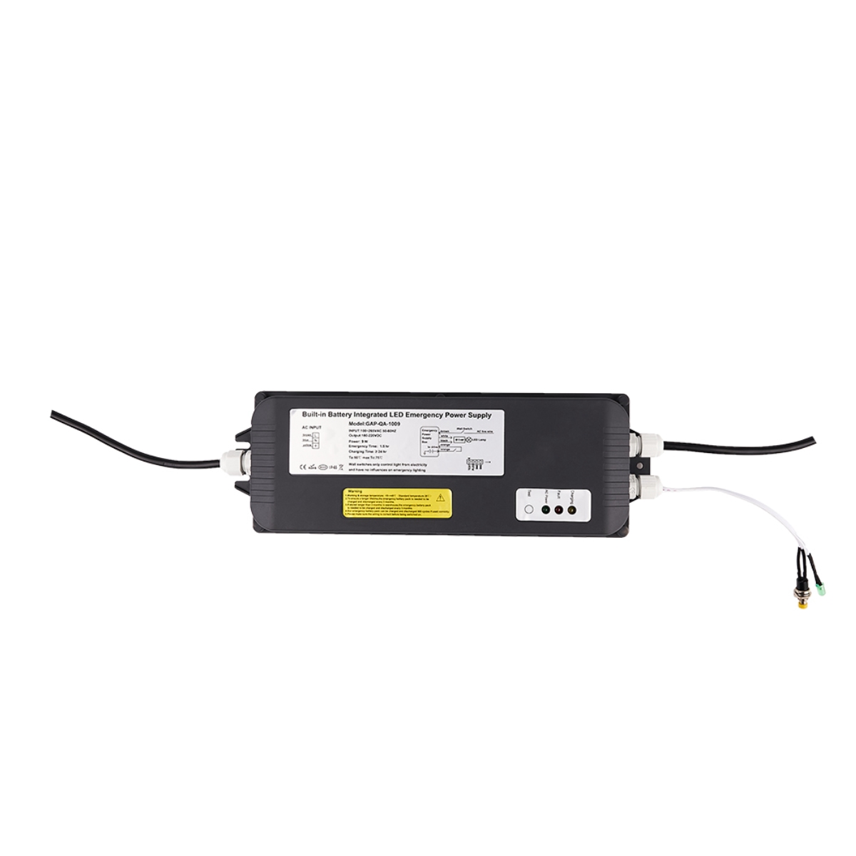5W/7W/9W Built-in Battery Integrated LED Emergency Power Supply with IP65  GAP-QA-1004