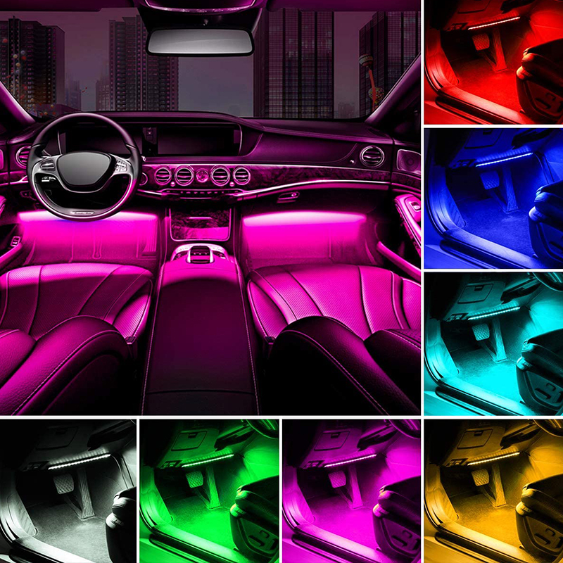 LR1311 Car Interior Decorative Sync To Music Smart Strip Lights