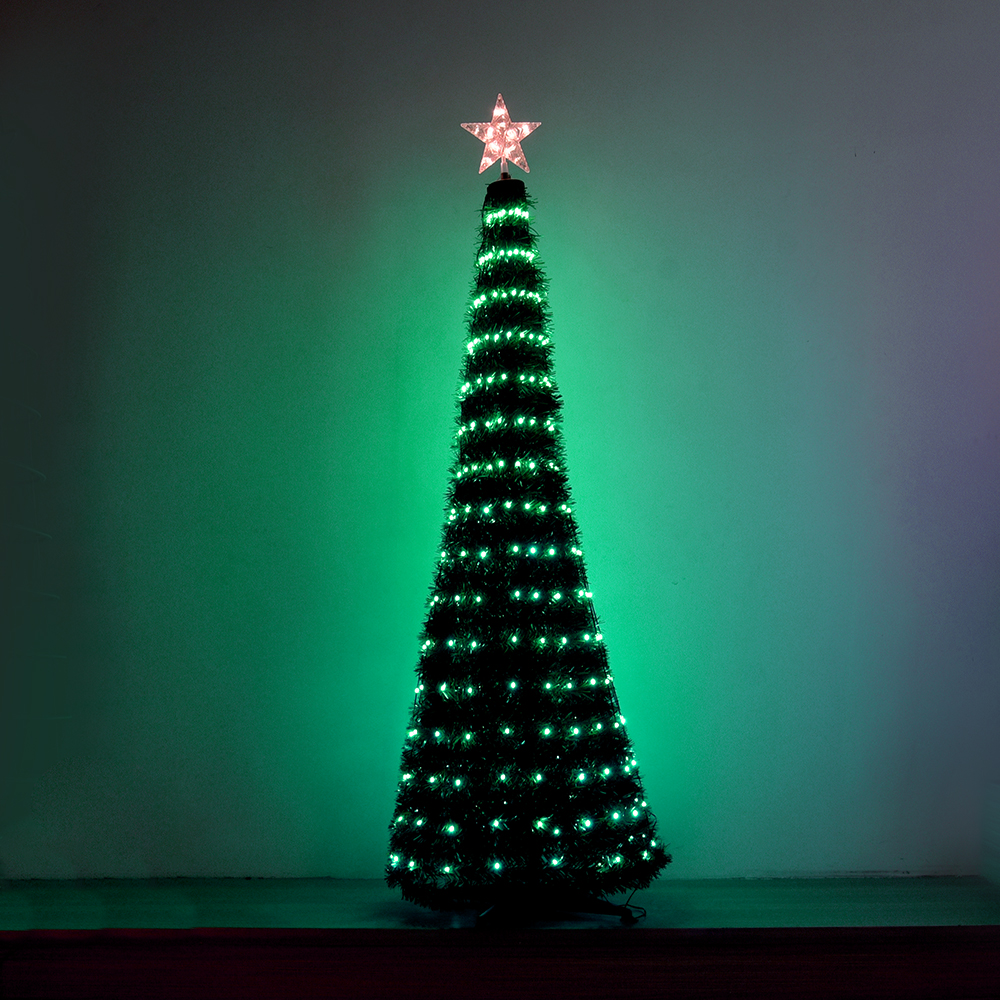 LD3323C RGB Smart Christmas Tree Lights Can Be Controlled Individually