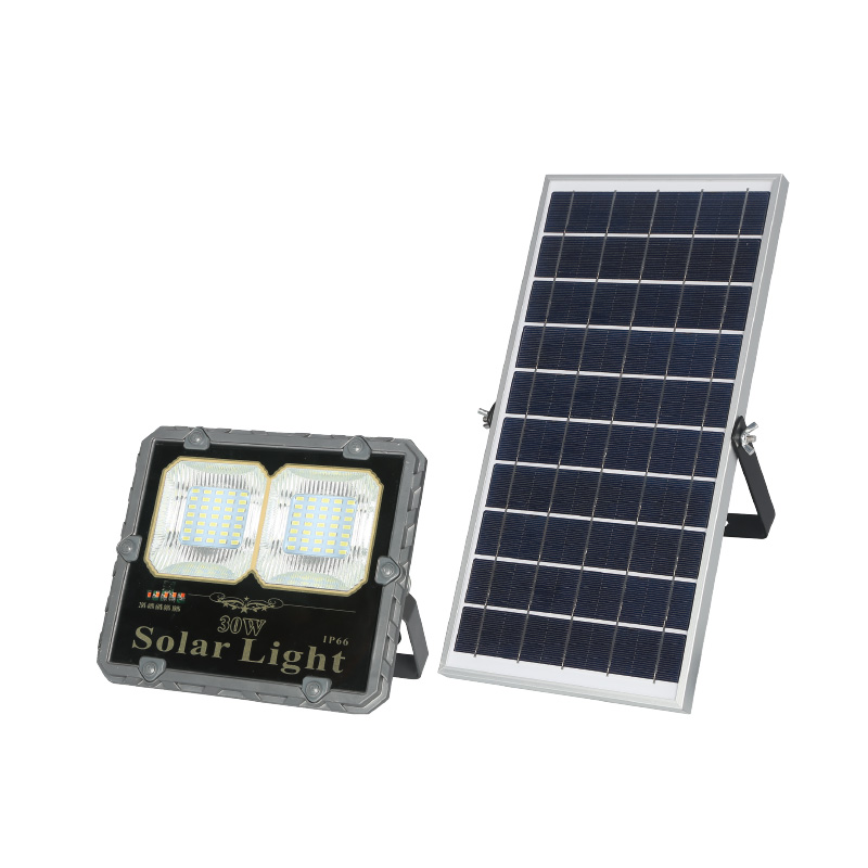 SFL102 High Power Fast Charging Auto Dusk to Dawn Solar Flood lights with Wide-angle Adjustable Head