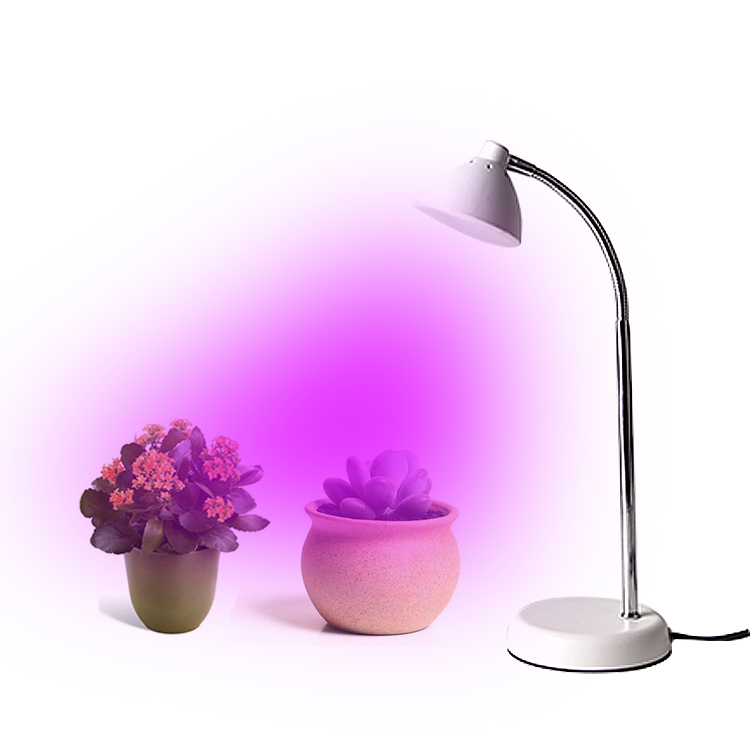 PGL308 Uniform Spectrum Optional Color Desktop LED Grow Light with Reading Modes        