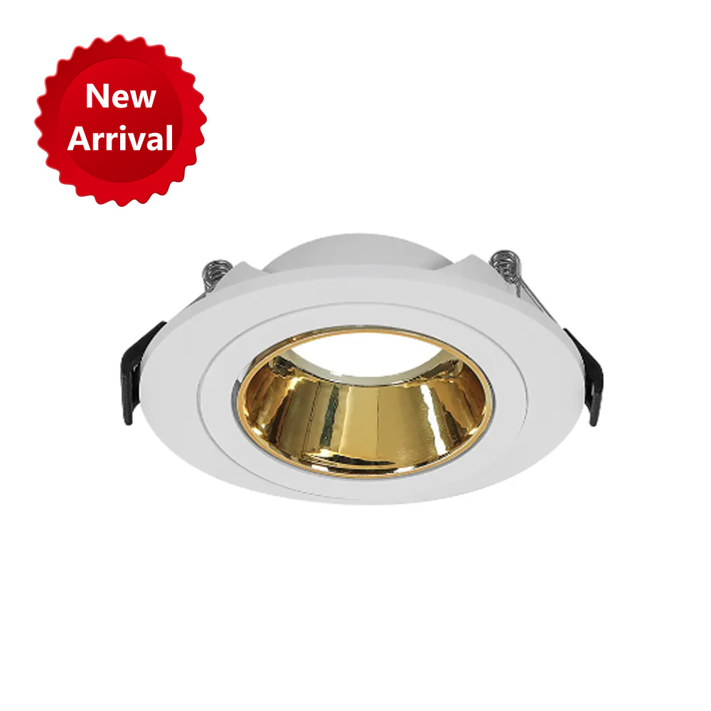 DL5612 Unique Design Plastic Trim Ring Beam Angle Adjustable Household LED Down Light Retrofit