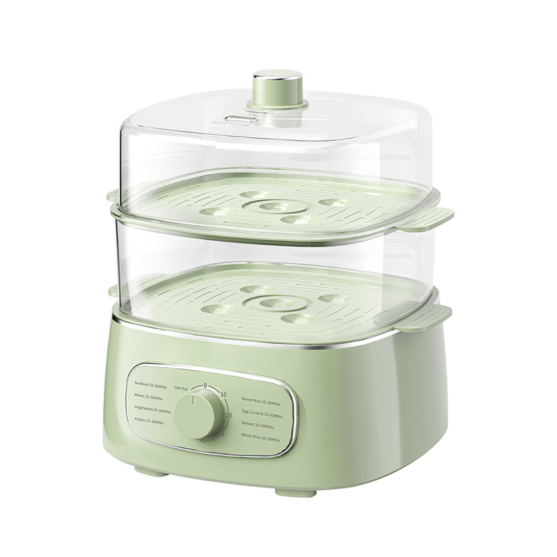 KA3101 Two-Tier 10.2L Electric Steamer Rice Cooker with Hot Pot Function Timer