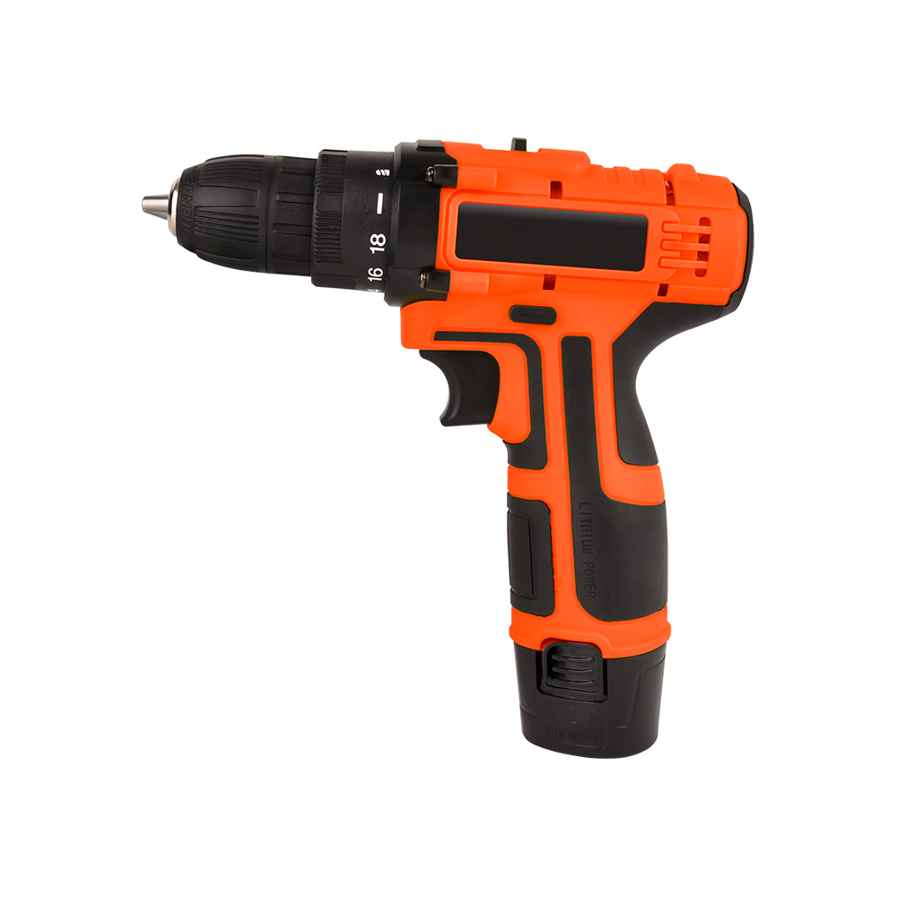 PDD2001 Cordless Drill with 2 Speeds and 18+1 Adjustable Torque