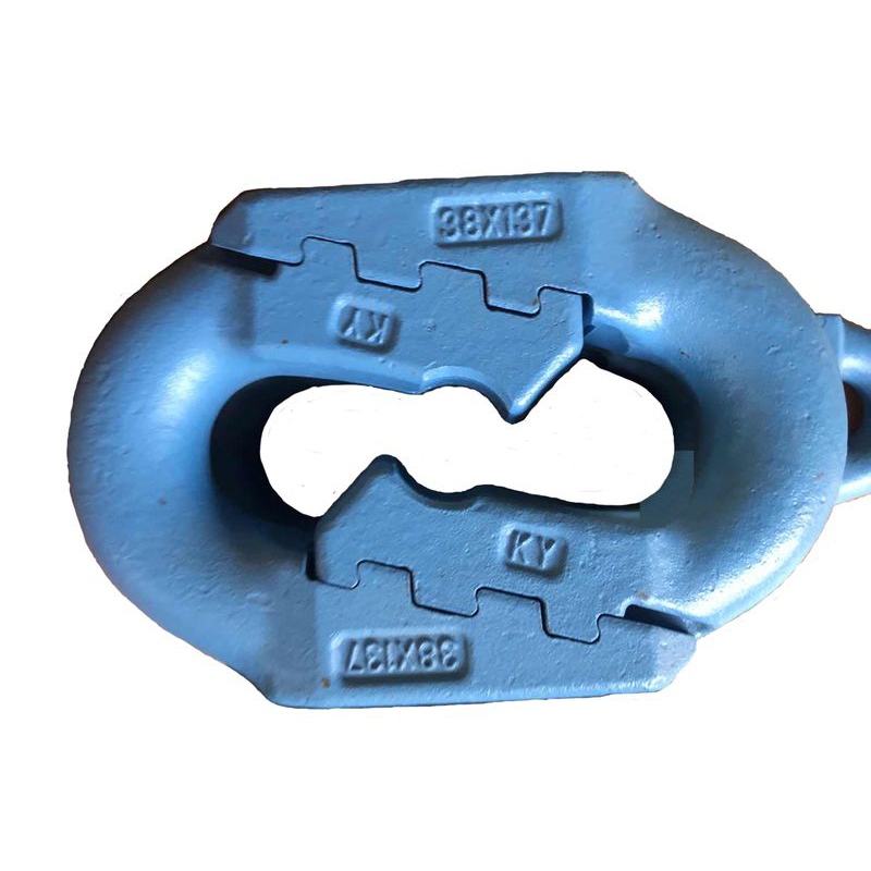 Mining ladder tooth chain link    High quality alloy steel rich in Mn, Ni, Mo