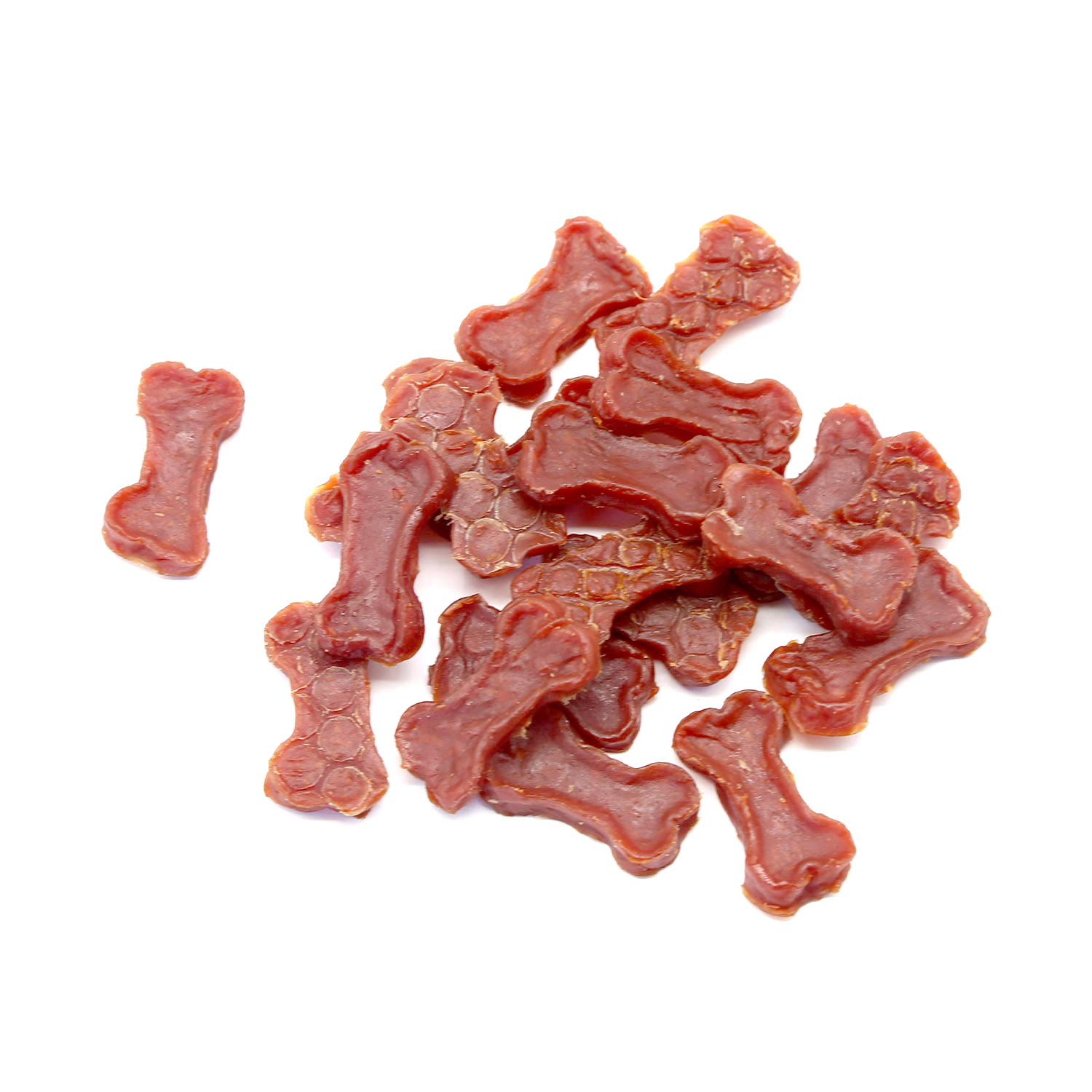 OEM dog chew treats bone shaped chicken meat