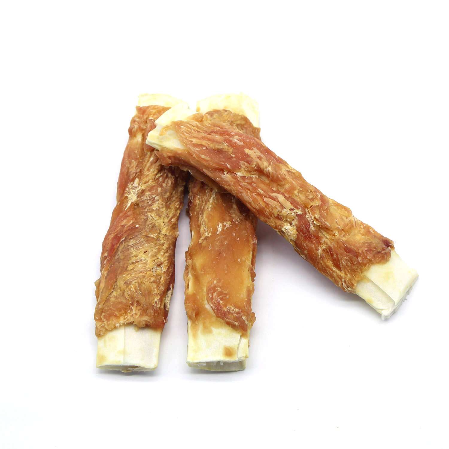 OEM/ODM Dog rawhide chews cowhide chip with chicken breast meat