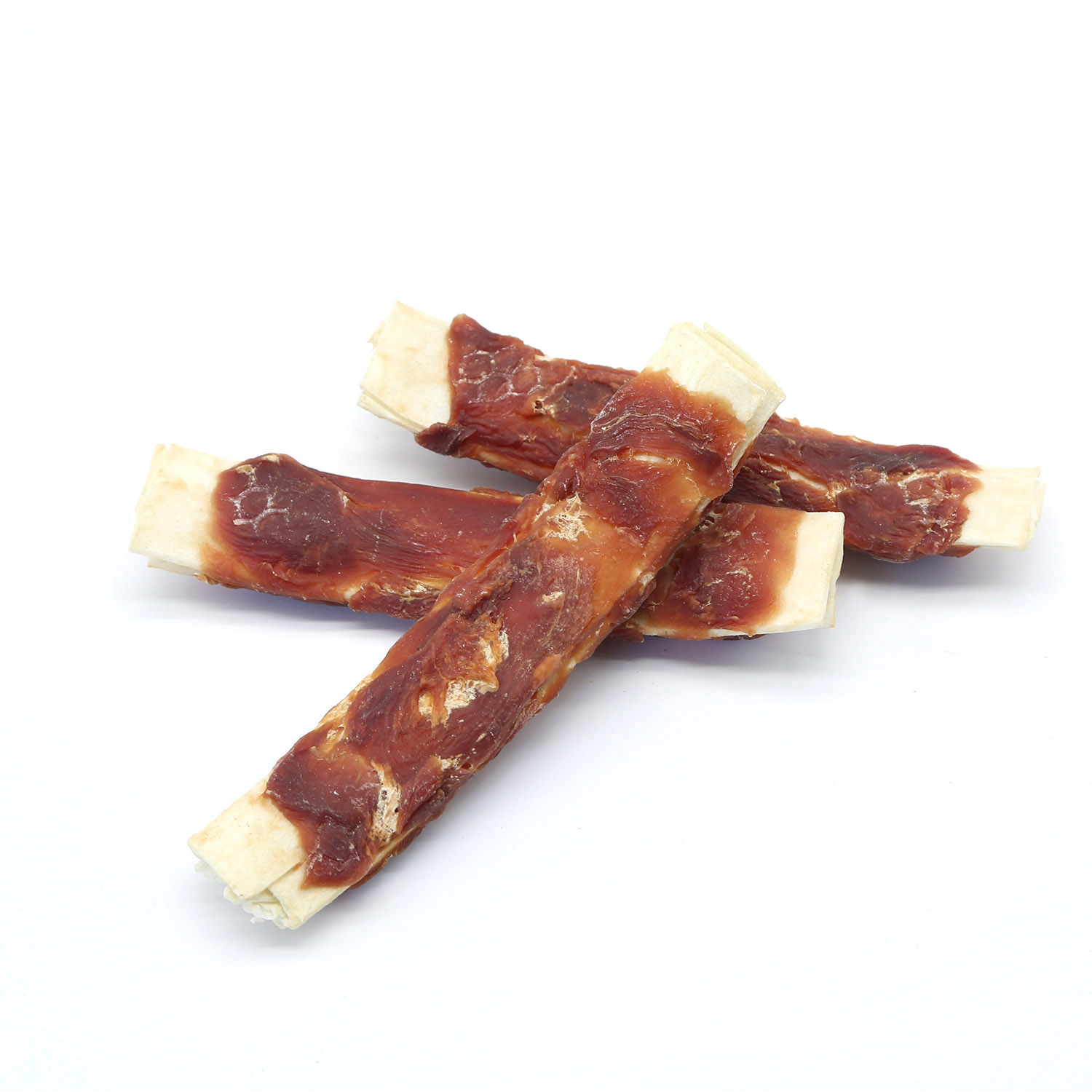 OEM/ODM Dog rawhide chews cowhide chip with duck breast meat