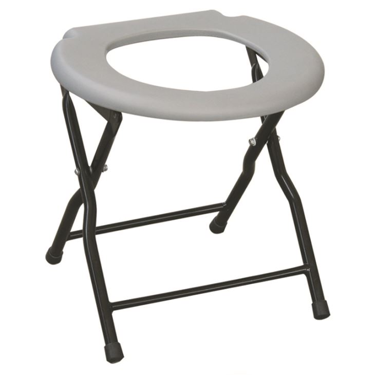 Simple Steel Commode Chair