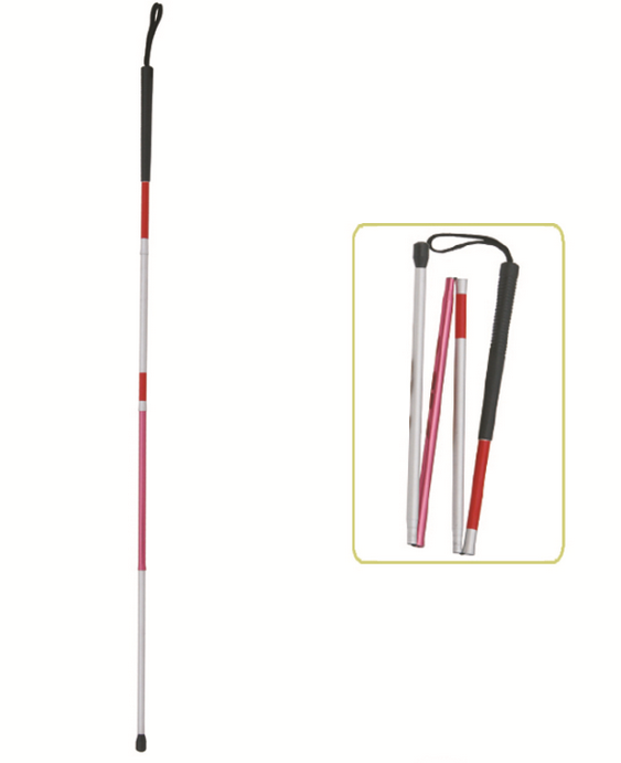 Lightweight folding blind cane