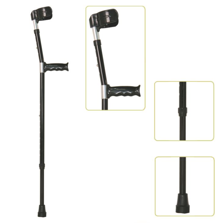 Height Adjustable Lightweight Crutch for injured