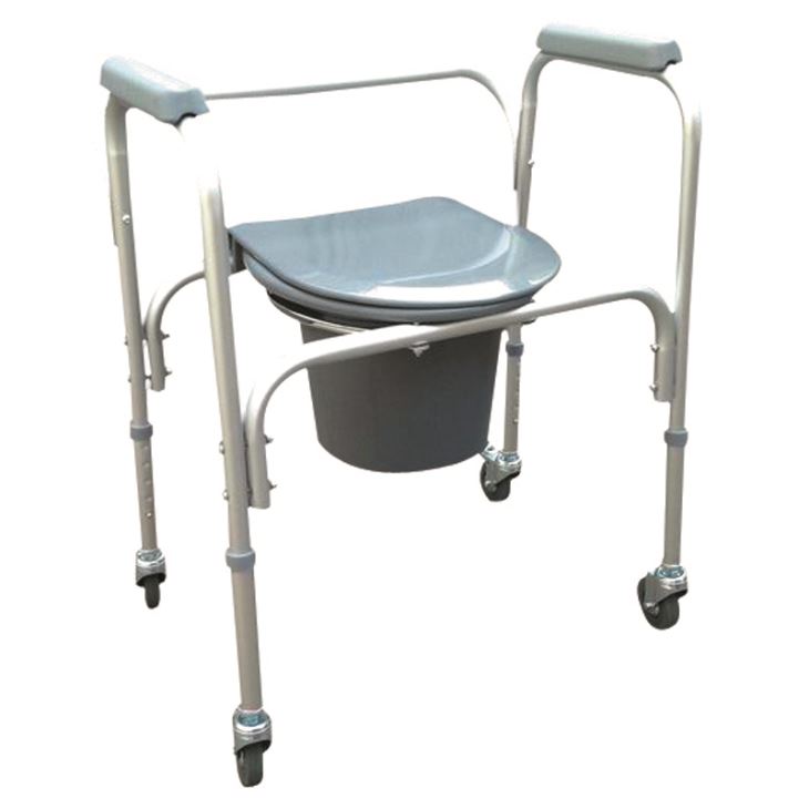 3 Inch Wheel Commode Chair