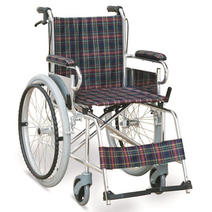 Aluminum Wheelchair With Handle Brakes