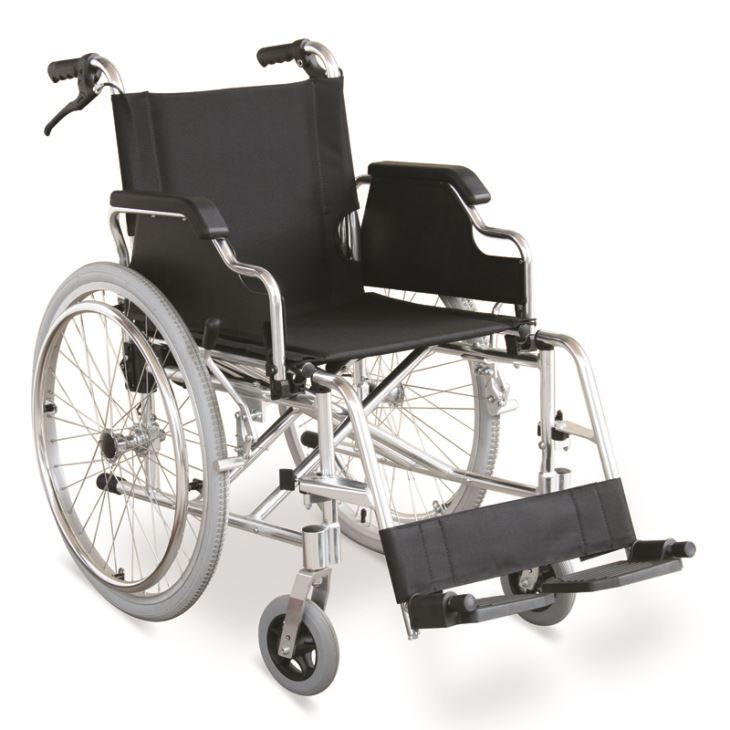 Economical Aluminum Wheelchair