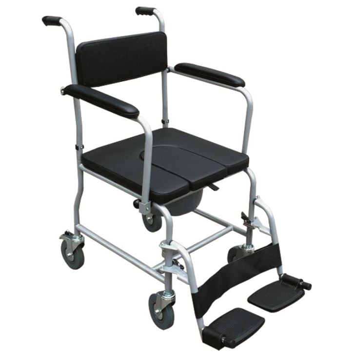 Simple Commode Wheelchair