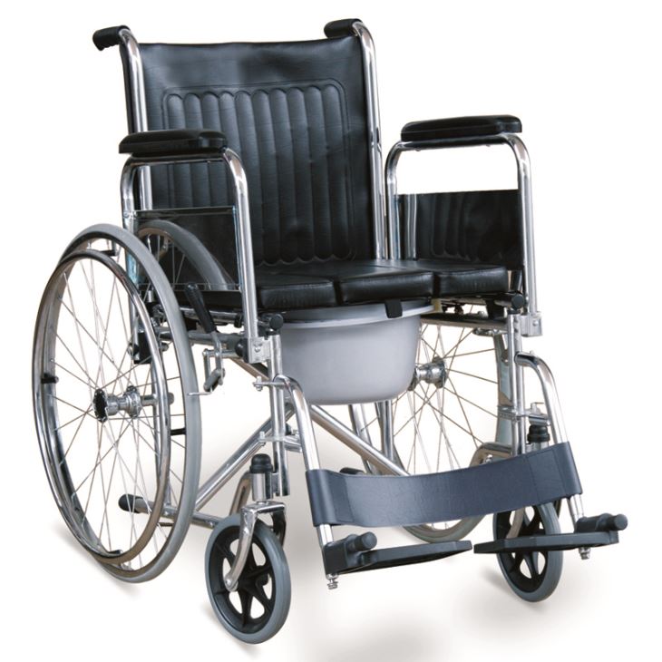 Commode Wheelchair With 