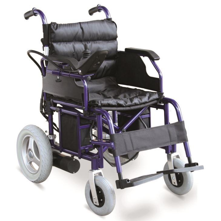 400W Folding Lightweight Electric Wheelchair With Multi-Function