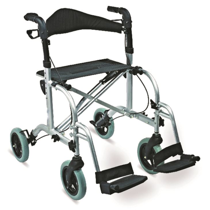 drive rollator transport chair 2 In 1 Rollator Transport Chair