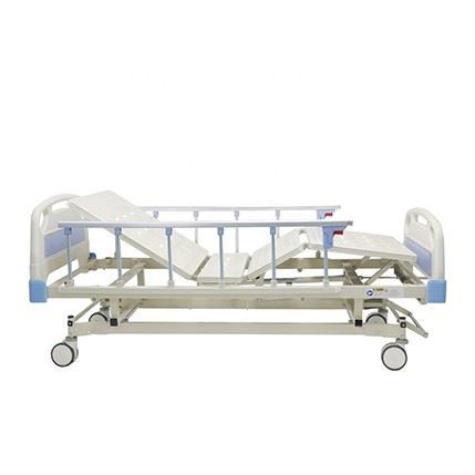 Adjustable Nursing 2 Crank Manual Medical Hospital Bed