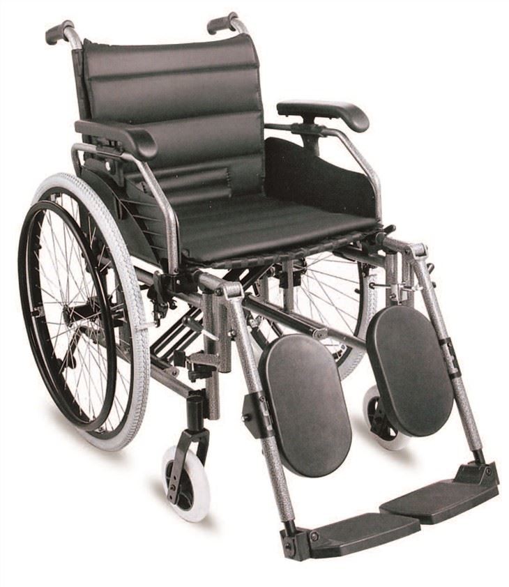 Aluminium Wheelchair With Adjustable Armrests