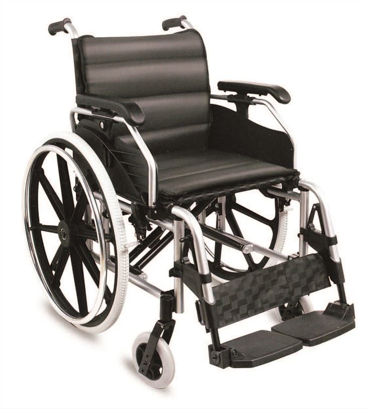 Aluminum Frame Wheelchair Portable