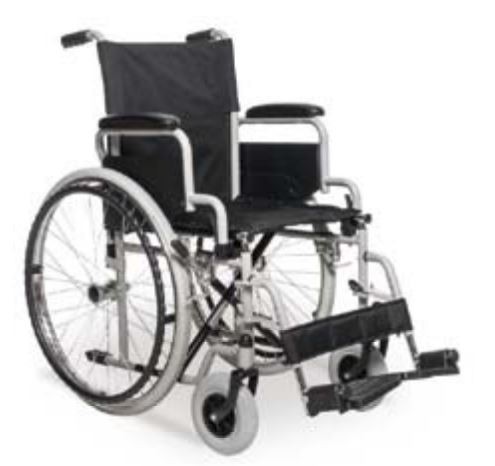 Flip Up Armrest Wheelchair